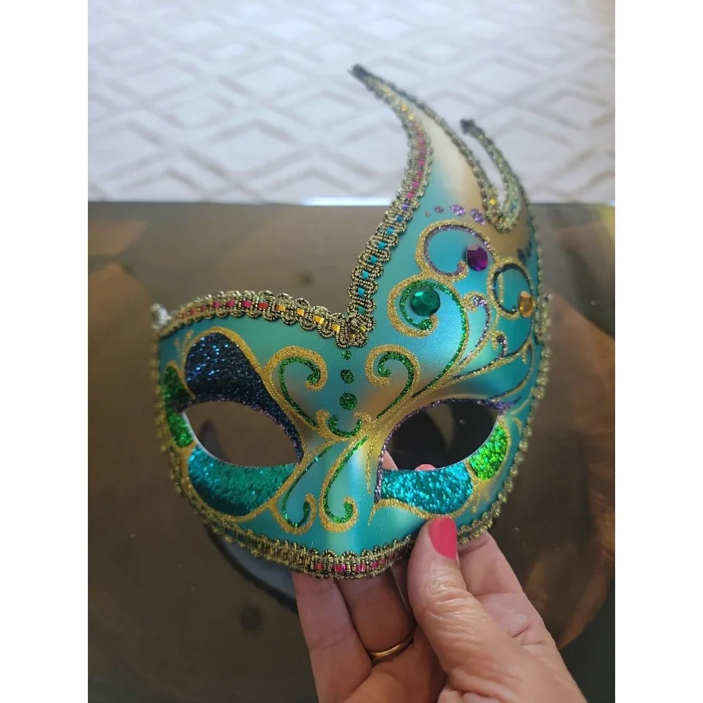 Handmade Venetian Mask From Venice Made In Italy